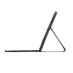Coque de protection pour tablette X-11BS Skin Plain Texture avec clavier Bluetooth détachable pour iPad Pro 11 pouces 2020 / 2018, avec emplacement pour stylo et rétroéclairage, clavier noir