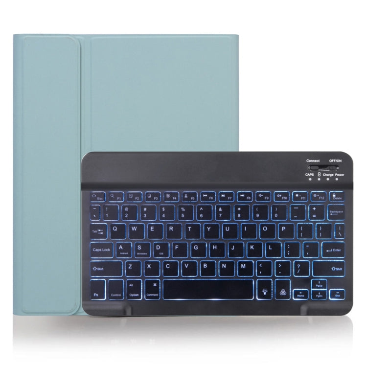 Coque de protection pour tablette X-11BS Skin Plain Texture avec clavier Bluetooth détachable pour iPad Pro 11 pouces 2020 / 2018, avec emplacement pour stylo et rétroéclairage, clavier noir