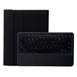 YT11B-A Étui en cuir avec clavier Bluetooth détachable couleur bonbon, pavé tactile, fente pour stylet et support pour iPad Pro 11 2022 / 2021 / Air 5 / Air 4, pour iPad Pro 11 2022 / 2021 / Air 5 / Air 4