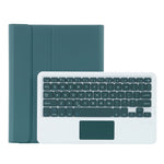 YT11B-A Étui en cuir avec clavier Bluetooth détachable couleur bonbon, pavé tactile, fente pour stylet et support pour iPad Pro 11 2022 / 2021 / Air 5 / Air 4, pour iPad Pro 11 2022 / 2021 / Air 5 / Air 4