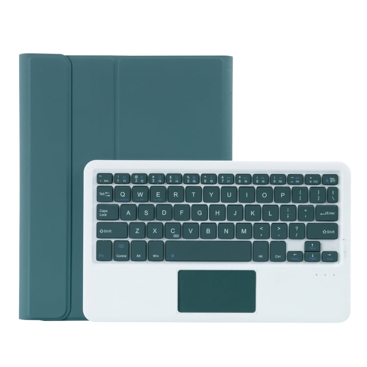 YT11B-A Étui en cuir avec clavier Bluetooth détachable couleur bonbon, pavé tactile, fente pour stylet et support pour iPad Pro 11 2022 / 2021 / Air 5 / Air 4, pour iPad Pro 11 2022 / 2021 / Air 5 / Air 4