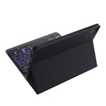 Étui pour tablette A11BS ultra-mince en ABS avec clavier Bluetooth détachable, rétroéclairage, fente pour stylet et support, pour iPad Pro 11 2022 / 2021 / Air 5 / Air 4