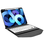 Étui en cuir avec clavier Bluetooth et porte-stylet Z102B pour iPad 10.2 2021/2020/2019, pour iPad 10.2 2021/2020/2019