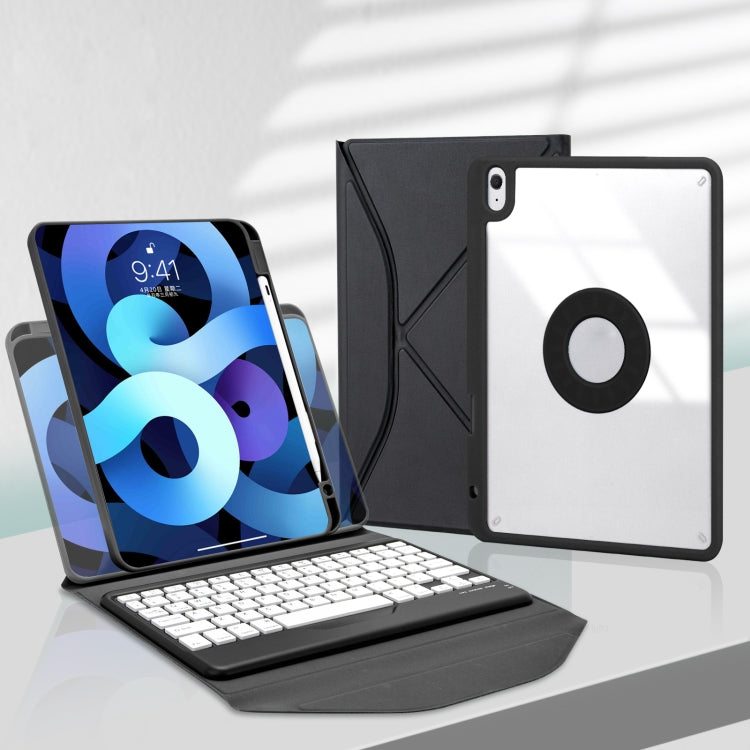 Étui en cuir avec clavier Bluetooth et porte-stylet Z102B pour iPad 10.2 2021/2020/2019, pour iPad 10.2 2021/2020/2019