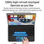 Étui en cuir avec clavier Bluetooth suspendu T89 Magic pour iPad Pro 11 2022 / 2021 / 2020 / 2018, pour iPad Pro 12.9 2022 / 2021 / 2020 / 2018
