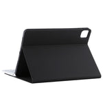 TG11BCS Étui pour tablette en cuir microfibre avec clavier Bluetooth détachable blanc pour iPad Pro 11 pouces (2020), avec rétroéclairage et pavé tactile et fente pour stylet et support, clavier blanc