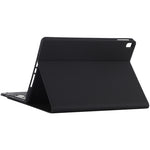 TG97BC Clavier Bluetooth détachable noir + étui pour tablette en cuir microfibre pour iPad 9,7 pouces, avec pavé tactile et fente et support pour stylo, TG97BC
