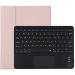 TG97BC Clavier Bluetooth détachable noir + étui pour tablette en cuir microfibre pour iPad 9,7 pouces, avec pavé tactile et fente et support pour stylo, TG97BC