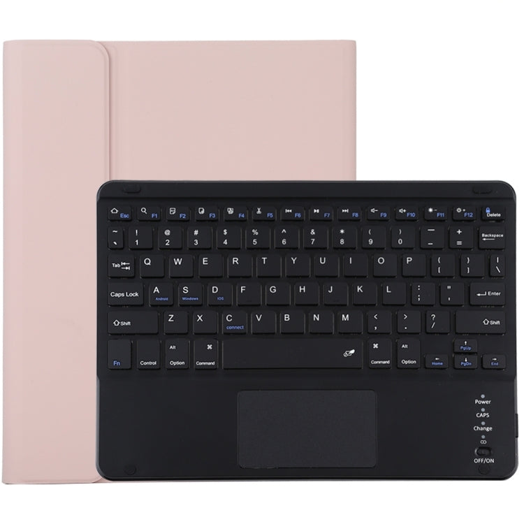 TG97BC Clavier Bluetooth détachable noir + étui pour tablette en cuir microfibre pour iPad 9,7 pouces, avec pavé tactile et fente et support pour stylo, TG97BC