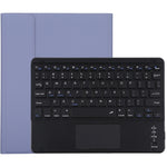 TG97BC Clavier Bluetooth détachable noir + étui pour tablette en cuir microfibre pour iPad 9,7 pouces, avec pavé tactile et fente et support pour stylo, TG97BC