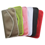 Sacoche de protection universelle en tissu Oxford anti-ondes pour téléphones portables de moins de 5,8 pouces, taille : 20*10cm, Noir 20x10cm, Rose 20x10cm, Kaki 20x10cm