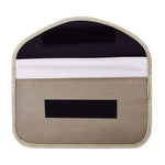 Sacoche de protection universelle en tissu Oxford anti-ondes pour téléphones portables de moins de 5,8 pouces, taille : 20*10cm, Noir 20x10cm, Rose 20x10cm, Kaki 20x10cm