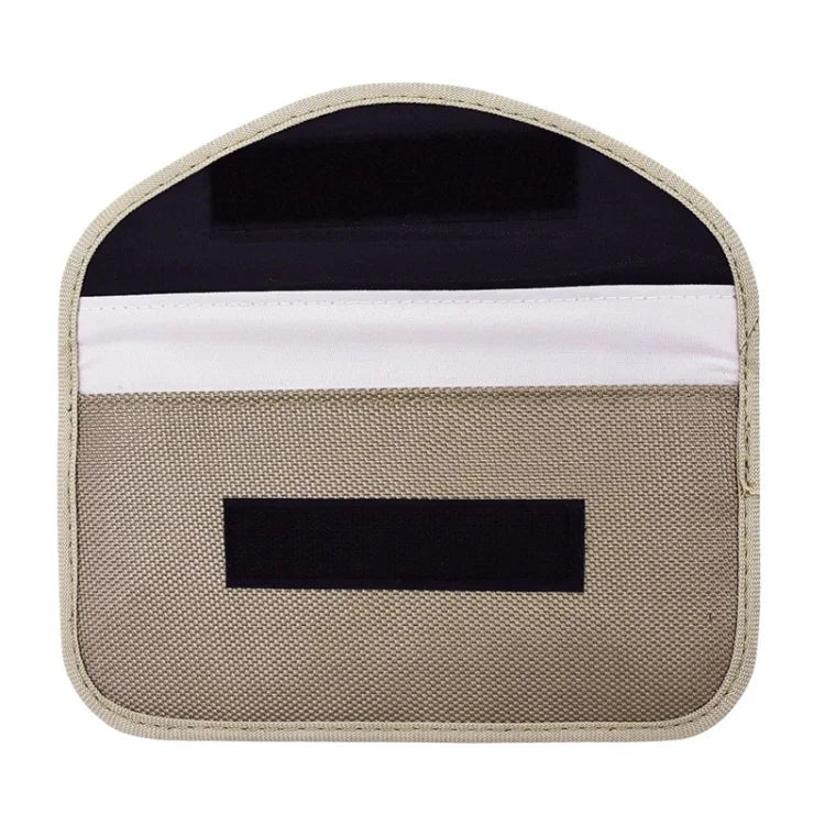 Sacoche de protection universelle en tissu Oxford anti-ondes pour téléphones portables de moins de 5,8 pouces, taille : 20*10cm, Noir 20x10cm, Rose 20x10cm, Kaki 20x10cm