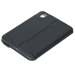 T06-AS Pour iPad mini6 / mini 7 Clavier Bluetooth tactile rétroéclairé type séparable Étui en cuir, T06-AS