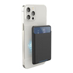 Pour les séries iPhone 13 / iPhone 12 Étui portefeuille en silicone Porte-cartes anti-démagnétisation Autocollant magnétique Magsafe