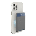 Pour les séries iPhone 13 / iPhone 12 Étui portefeuille en silicone Porte-cartes anti-démagnétisation Autocollant magnétique Magsafe