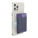 Pour les séries iPhone 13 / iPhone 12 Étui portefeuille en silicone Porte-cartes anti-démagnétisation Autocollant magnétique Magsafe