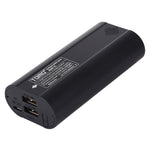 Chargeur intelligent USB TOMO P2 pour 2 batteries avec voyant indicateur pour batterie Li-ion 18650, TOMO P2