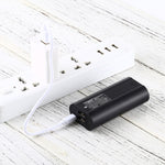 Chargeur intelligent USB TOMO P2 pour 2 batteries avec voyant indicateur pour batterie Li-ion 18650, TOMO P2