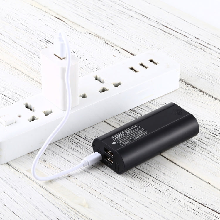 Chargeur intelligent USB TOMO P2 pour 2 batteries avec voyant indicateur pour batterie Li-ion 18650, TOMO P2
