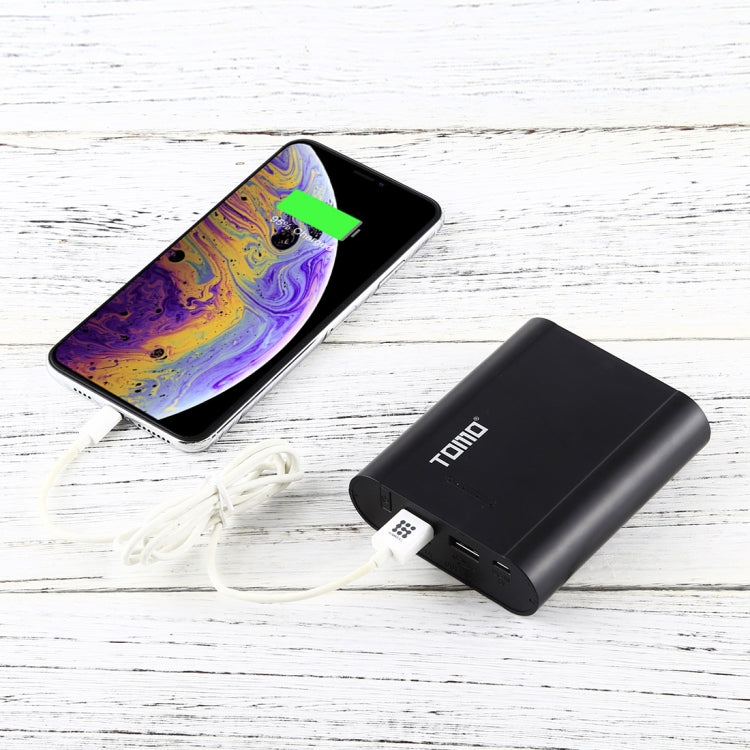 Chargeur intelligent USB TOMO P2 pour 2 batteries avec voyant indicateur pour batterie Li-ion 18650, TOMO P2
