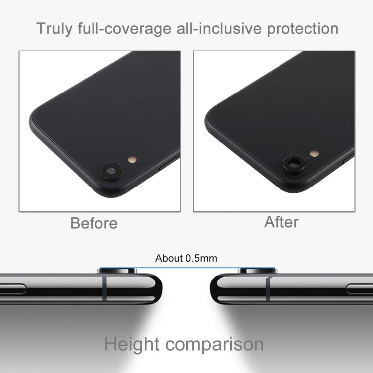 Rear Camera Lens Protection Ring Cover with Eject Pin for iPhone XR, iPhone XR