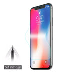 ENKAY Hat-Prince Film Hydrogel Anti-explosion 3D Plein Écran de 0,1 mm pour iPhone XR, Matériau TPU+TPE+PET, iPhone XR