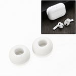 1 paire d'écouteurs sans fil avec embouts en silicone interchangeables pour AirPods Pro