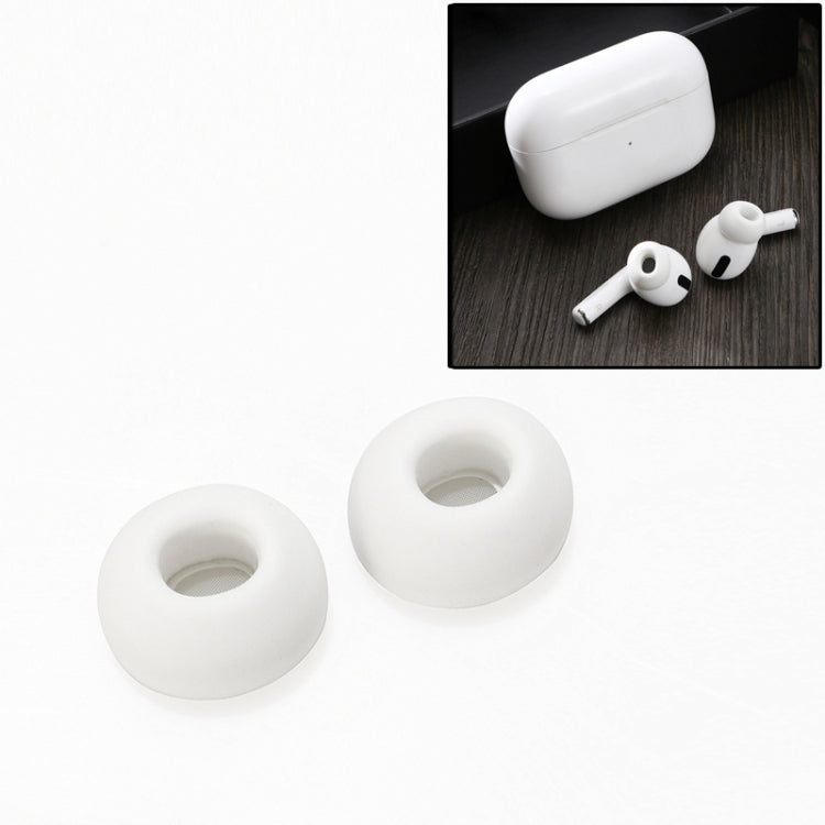 1 paire d'écouteurs sans fil avec embouts en silicone interchangeables pour AirPods Pro