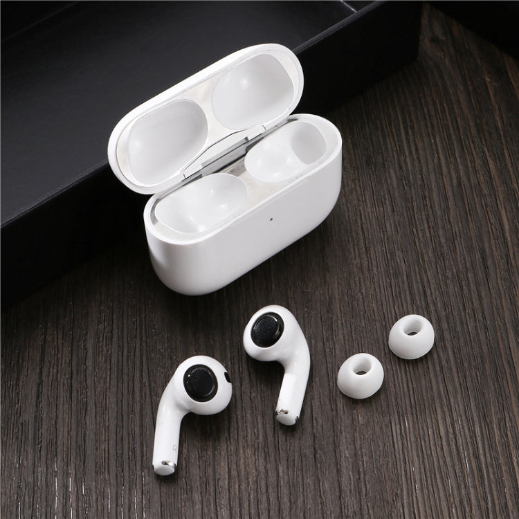 1 paire d'écouteurs sans fil avec embouts en silicone interchangeables pour AirPods Pro