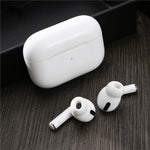1 paire d'écouteurs sans fil avec embouts en silicone interchangeables pour AirPods Pro