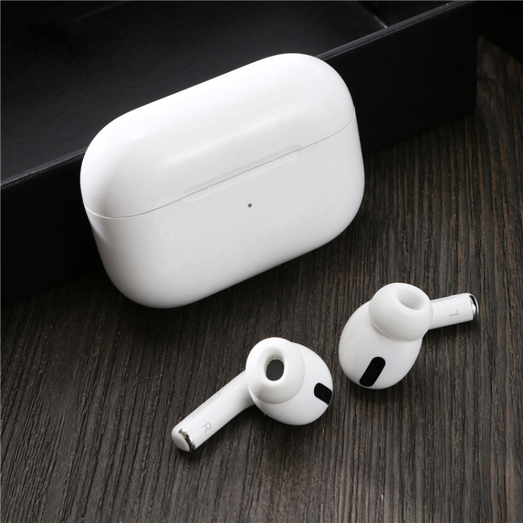 1 paire d'écouteurs sans fil avec embouts en silicone interchangeables pour AirPods Pro