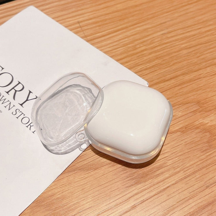 Étui de protection antichute transparent en TPU avec crochet pour écouteurs sans fil Samsung Galaxy Buds Live