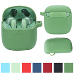 Étui de protection antichute en silicone couleur unie pour écouteurs sans fil JBL TUNE 220TWS