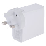 A3P Chargeur mural de voyage 4 ports USB (USB-C / Type-C + QC3.0 + double USB) avec sortie maximale 3A, prise UK, prise UK