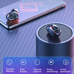 Écouteur Bluetooth TWS 263 CVC8.0 à réduction de bruit avec boîte de chargement, support tactile & affichage batterie LED à trois écrans & support téléphone & batterie externe & appel HD & assistant vocal, 263
