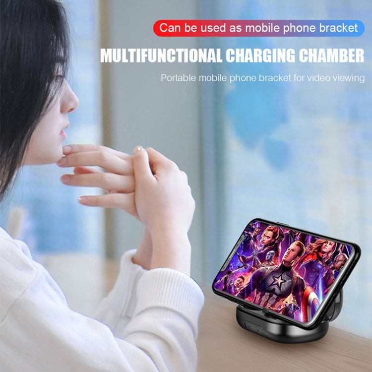 Écouteur Bluetooth TWS 263 CVC8.0 à réduction de bruit avec boîte de chargement, support tactile & affichage batterie LED à trois écrans & support téléphone & batterie externe & appel HD & assistant vocal, 263