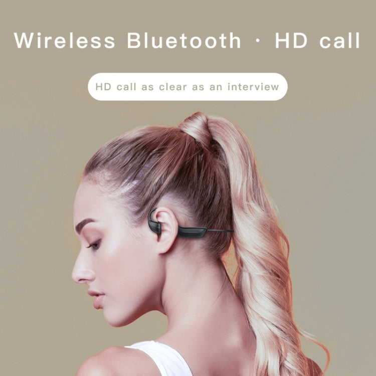 Écouteur sportif étanche à conduction osseuse Bluetooth 5.0 monté sur oreille G100, G100