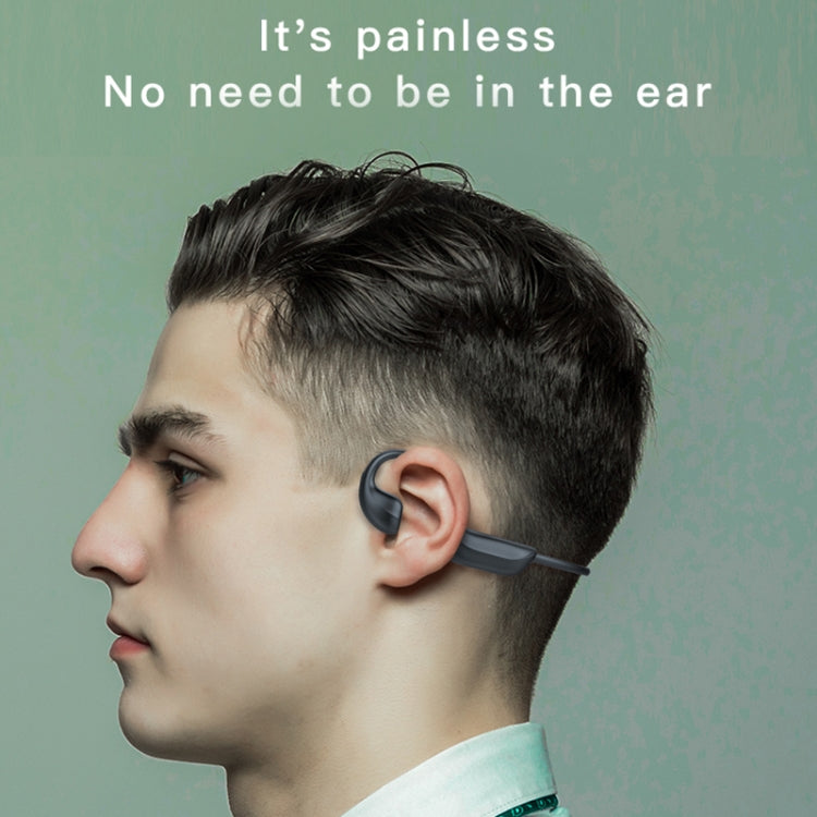 Écouteur sportif étanche à conduction osseuse Bluetooth 5.0 monté sur oreille G100, G100