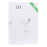 Écouteurs stéréo sans fil Bluetooth V5.0 i11-TWS avec boîte de chargement magnétique, compatible iOS & Android