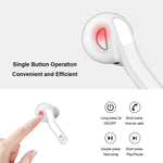 Écouteurs stéréo sans fil Bluetooth V5.0 TWS T-88 avec boîtier de charge magnétique