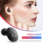 Écouteur Bluetooth sans fil en forme de capsule spatiale A10 TWS avec boîtier de charge magnétique et lanière, prise en charge des appels HD et appairage automatique Bluetooth, noir, noir blanc, blanc, blanc + noir