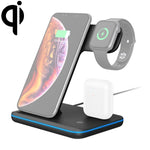 Chargeur sans fil magnétique vertical Z5 Qi pour téléphones mobiles & Apple Watch & AirPods / Xiaomi Redmi AirDots, avec anneau lumineux tactile, Z5
