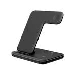Chargeur sans fil magnétique vertical Z5 Qi pour téléphones mobiles & Apple Watch & AirPods / Xiaomi Redmi AirDots, avec anneau lumineux tactile, Z5
