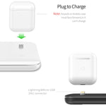 Chargeur sans fil magnétique vertical Z5 Qi pour téléphones mobiles & Apple Watch & AirPods / Xiaomi Redmi AirDots, avec anneau lumineux tactile, Z5