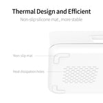 Chargeur sans fil magnétique vertical Z5 Qi pour téléphones mobiles & Apple Watch & AirPods / Xiaomi Redmi AirDots, avec anneau lumineux tactile, Z5