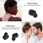 Écouteurs stéréo sans fil Bluetooth 5.0 TI8S TWS éblouissants avec boîtier de charge
