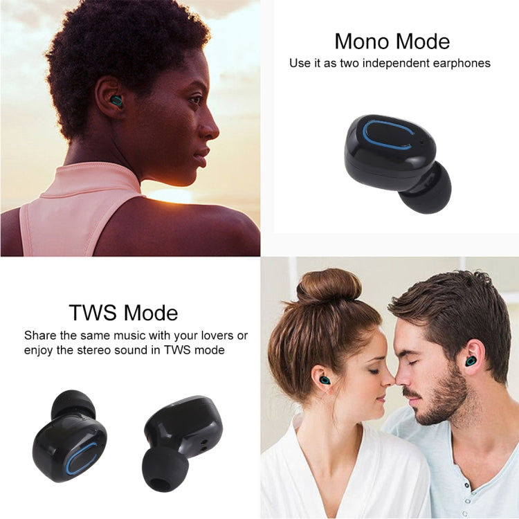 Écouteurs stéréo sans fil Bluetooth 5.0 TI8S TWS éblouissants avec boîtier de charge