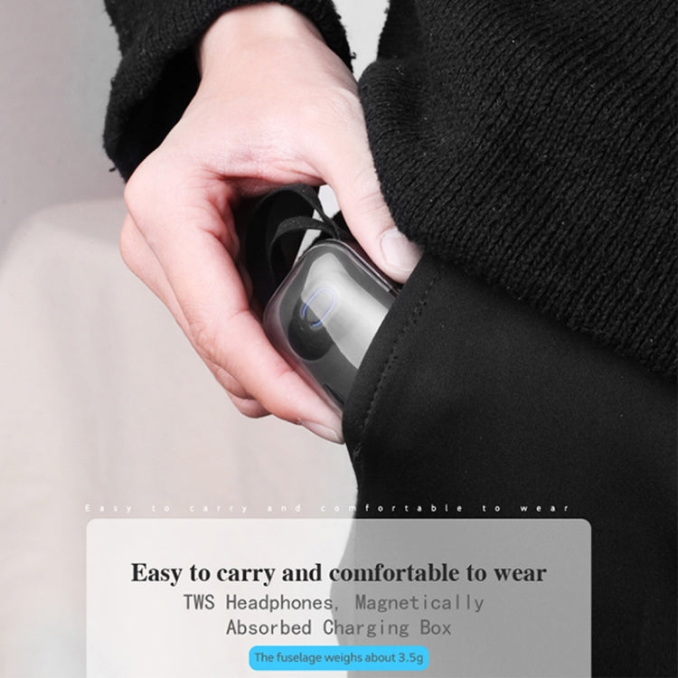 Écouteurs stéréo sans fil Bluetooth 5.0 TI8S TWS éblouissants avec boîtier de charge