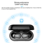 Casque de sport sans fil TWS Bluetooth V5.0 awei T6 avec boîtier de chargement